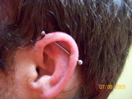 Custom Ear Piercing